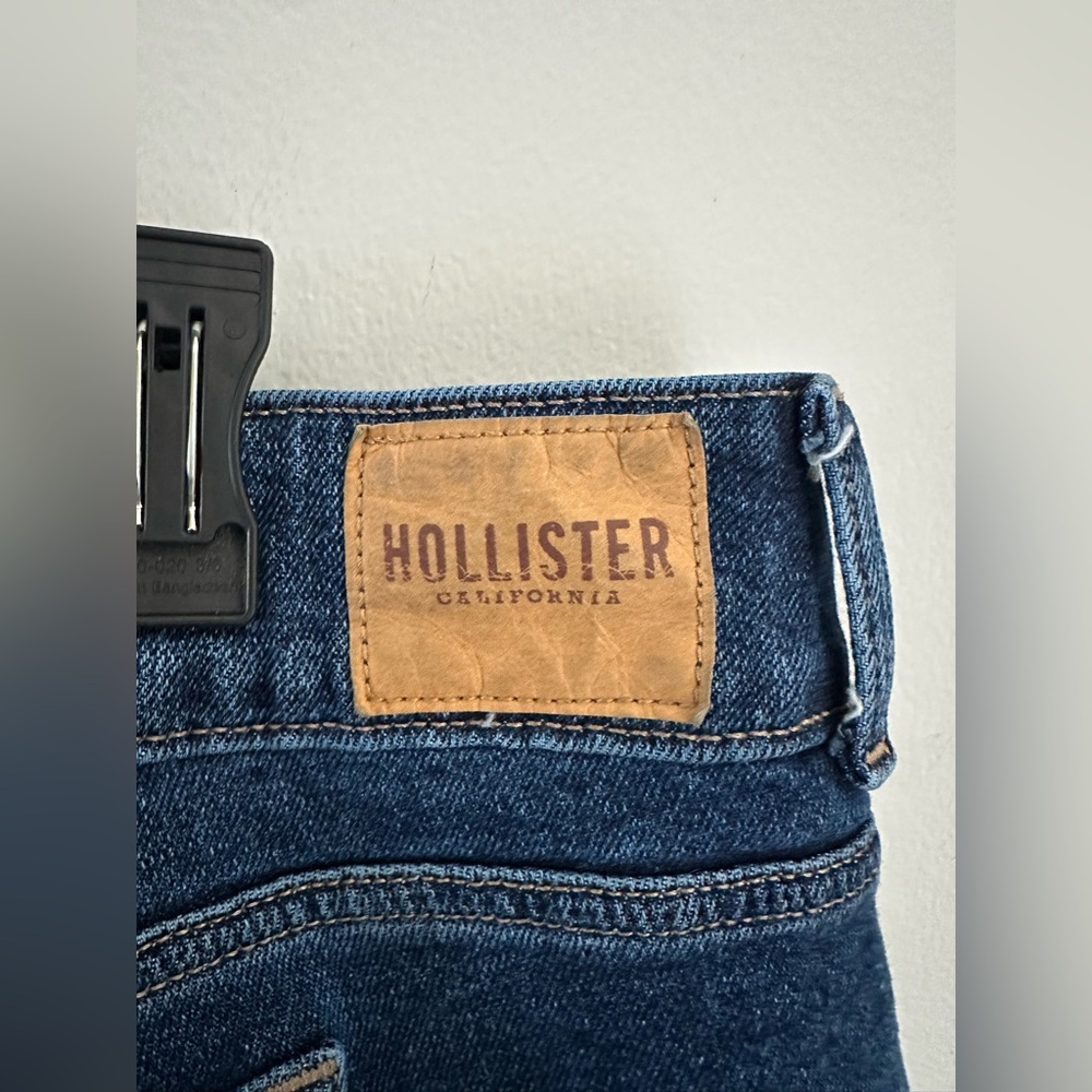 Hollister Vintage Stretch Low Rise Vintage Baggy Jeans Plus Size 44 Waist Blue - Picture 5 of 11